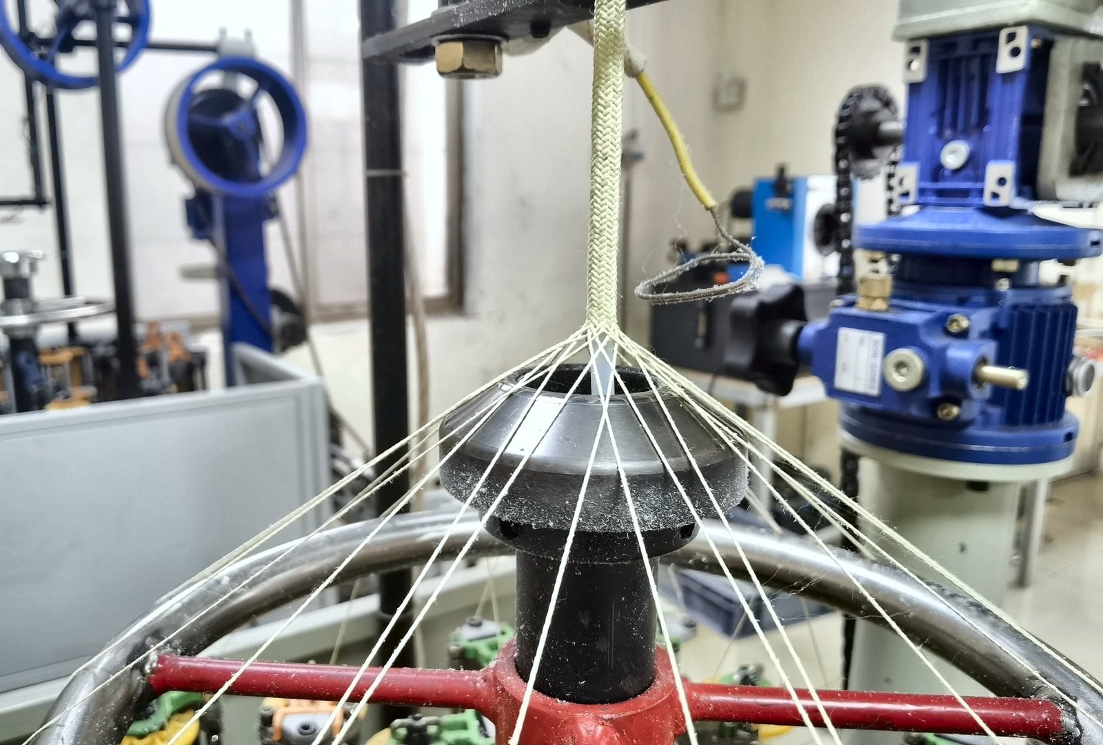 Braided motorcycle line production machinery