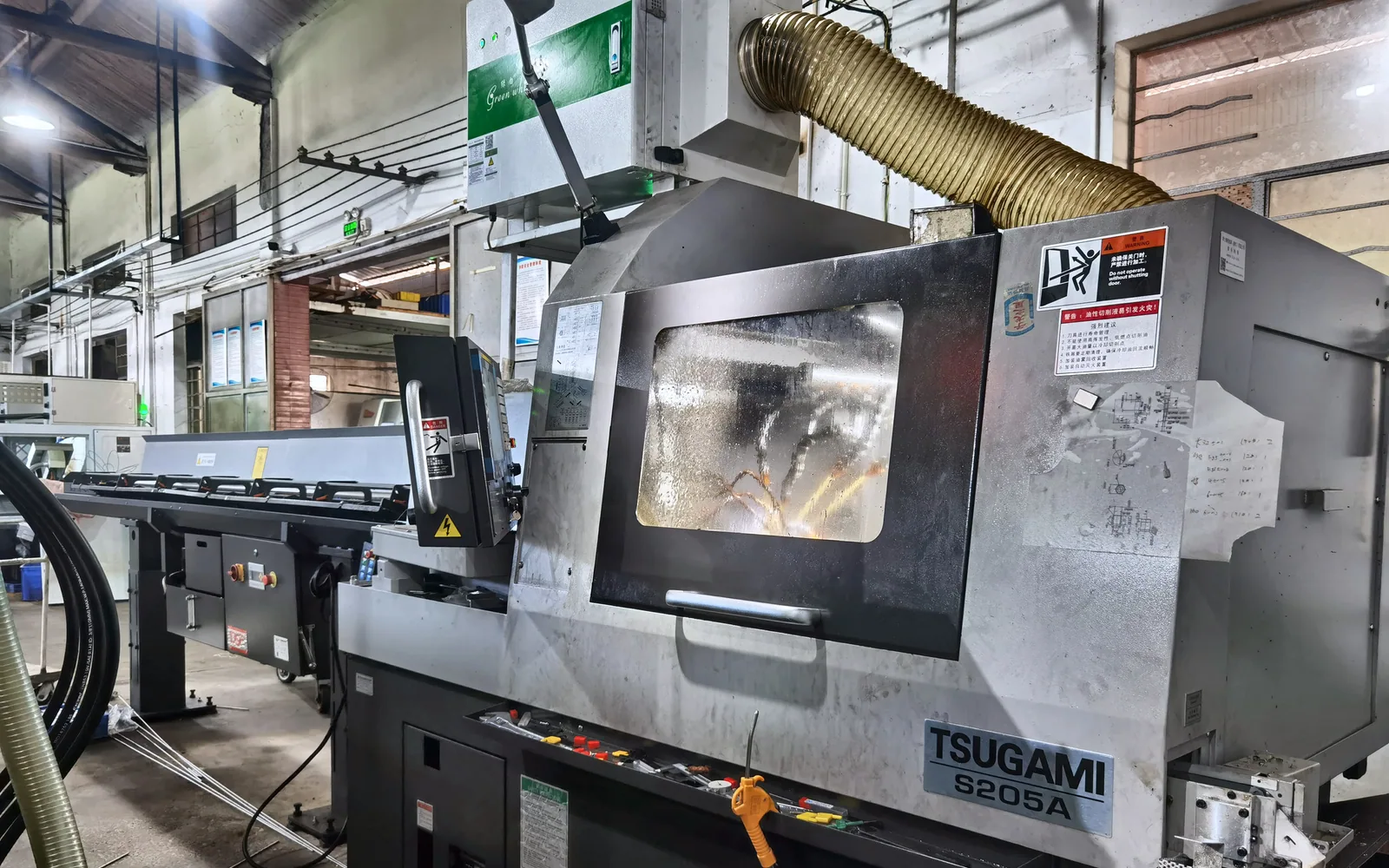 CNC machining equipment on the Z-VINE production floor