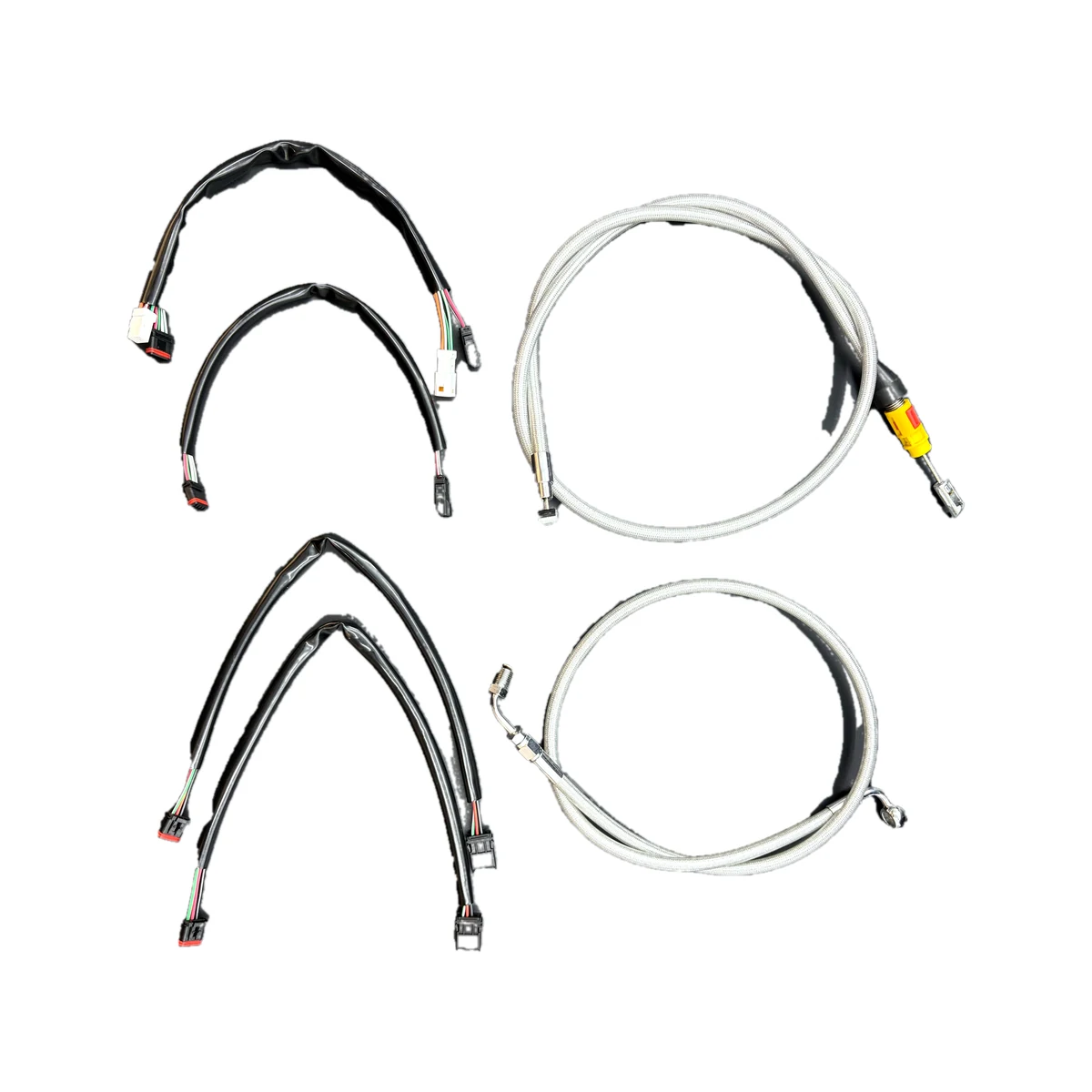 Braided Brake Line Assembly — Ref. 129 - Image 5